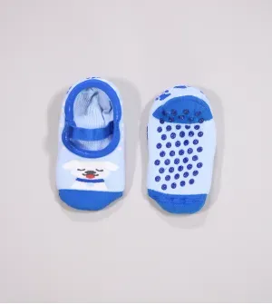 Meia Sapatilha Baby Antiderrapante Cachorrinho