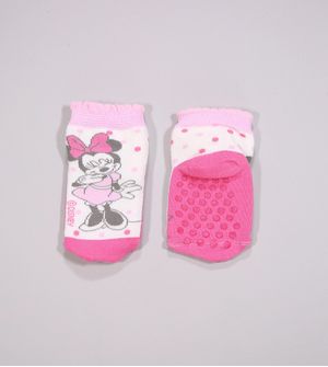 Meia Disney Baby Antiderrapante - Minnie