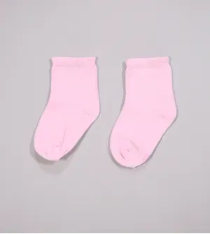 Kit Meia Lisa Baby com 2 unidades