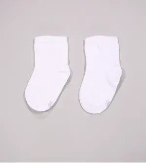 Kit Meia Lisa Baby com 2 unidades