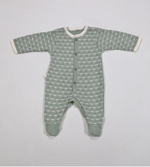 Macacão Tricot Quadradinhos