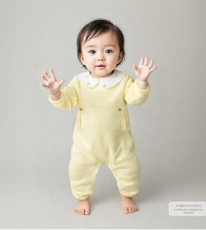 Macacão Tricot Letrinhas - EC05