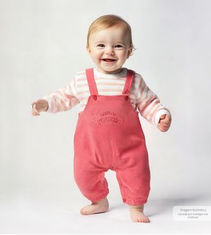 Jardineira Plush Hora do Recreio - 2988ALO