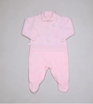 Macacão Tricot Details Rosa - 725106