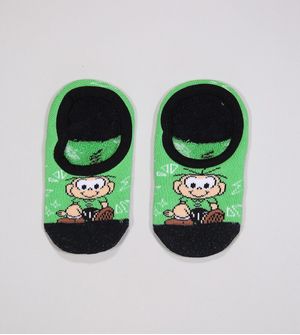 Meia Sapatilha Infantil Antiderrapante 2291TDM - Turma da Mônica
