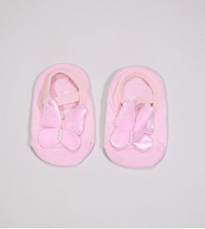 Meia Sapatilha Borboleta Rosa