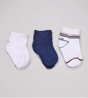 Kit Meia Baby Boy com 3 Unidades - 2000889929