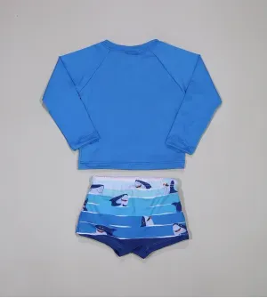 Conjunto Camiseta/Sungão Tubarão - 62091