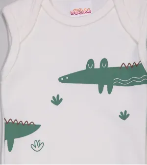 Kit Body Regata Jacaré com 2 Unidades - 6011347