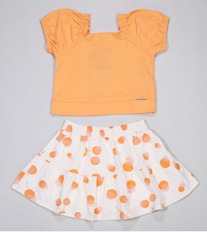 Conjunto Cherry Laranja - 39473