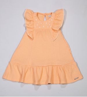 Vestido Florzinha Laranja - 37299