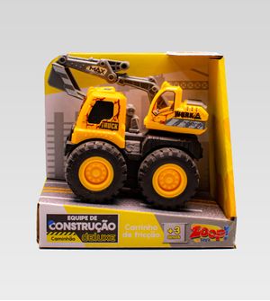Mini Caminhão Equipe de Construção