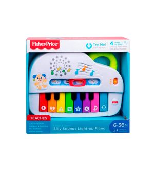 Piano Cachorrinho Aprender & Brincar Fischer Price