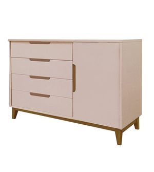 Cômoda Nordic Cody Color 4 Gavetas e 1 Porta Puppi Móbile