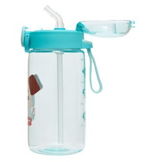 Garrafa com Canudo 460ml Cachorro Theo - Kouii