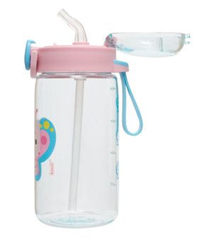 Garrafa com Canudo 460ml Borboleta Pipa - Kouii