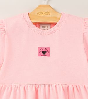 Vestido Coração e Glitter