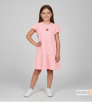 Vestido Coração e Glitter