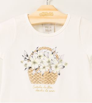 Conjunto Cestinha de Flor
