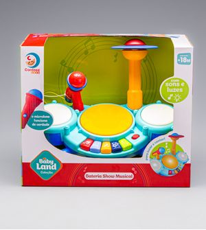 Bateria Show Musical Baby Land