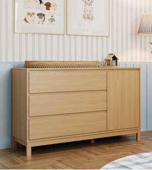 Cômoda Soley com 3 Gavetas e 1 Porta Quater