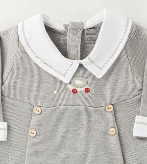 Macacão Tricot Patinho