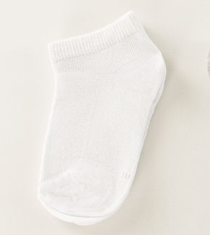 Kit Meia Lisa Kids com 3 Unidades Tam. 21-28 Preta