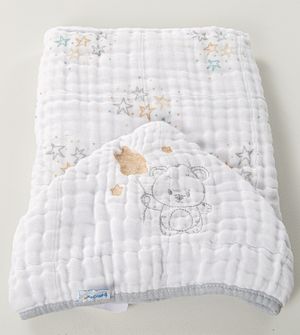 Toalha Soft com Capuz Bordado 80 x 90cm