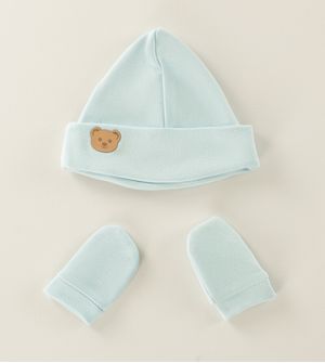 Kit Touca e Luva Suedine Comfy