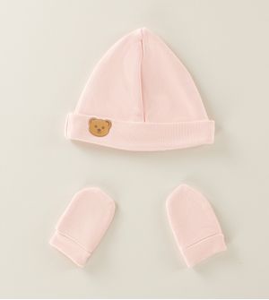 Kit Touca e Luva Suedine Comfy
