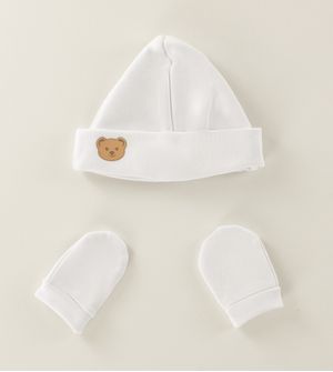 Kit Touca e Luva Suedine Comfy