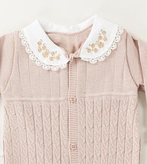 Macacão Tricot Floral
