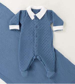 Saída Maternidade Tricot Detalhes