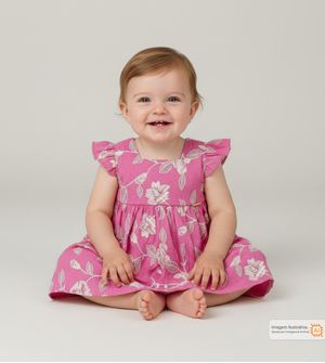 Vestido Flores Baby