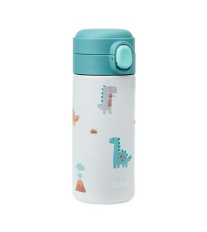 Garrafa Térmica com Canudo 320ml Magic Dino