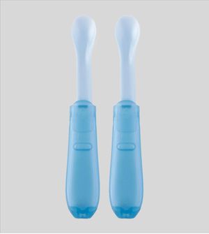 Kit com 2 Colheres Dobráveis Azul