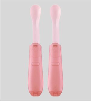Kit com 2 Colheres Dobráveis Rosa
