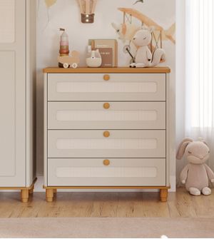 Cômoda Alfajor com 4 Gavetas Permobili