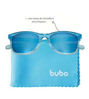 Óculos de Sol Degradê Espelhado Azul