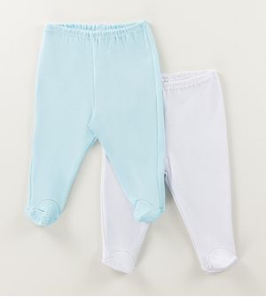 Culote Fio Egípcio com 2 unidades Azul