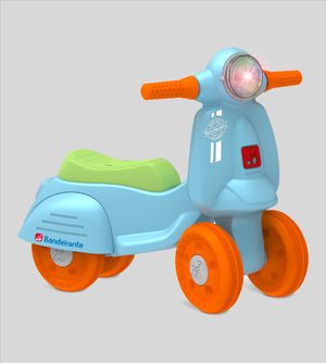 Baby Bike De Equilíbrio Banderetta Azul Bandeirante