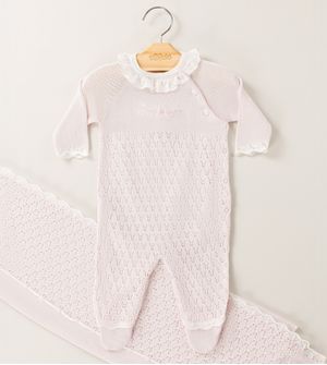 Saída Maternidade Rendada - 111151AB