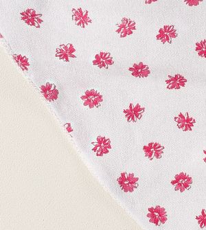 Babador Bandana Atoalhado Flor