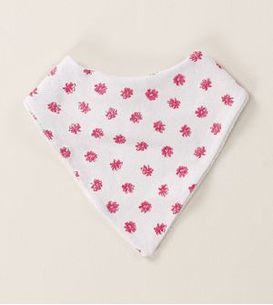 Babador Bandana Atoalhado Flor