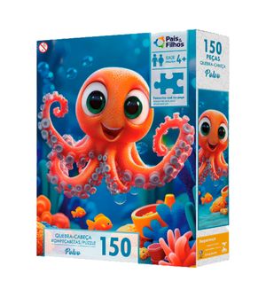 Quebra Cabeça Polvo 150 peças