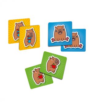 Jogo da Memória Capivara com 40 peças