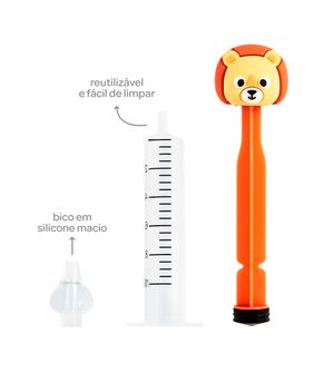 Seringa para Lavagem Nasal Zoo - Leão