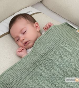 Manta Tranças 78 x 90cm - 13380AB