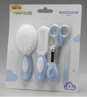 Kit Cuidados para o Bebê com 5 itens Azul