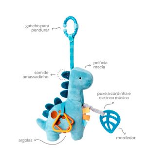 Pelúcia de Atividades Musical Magic Dino